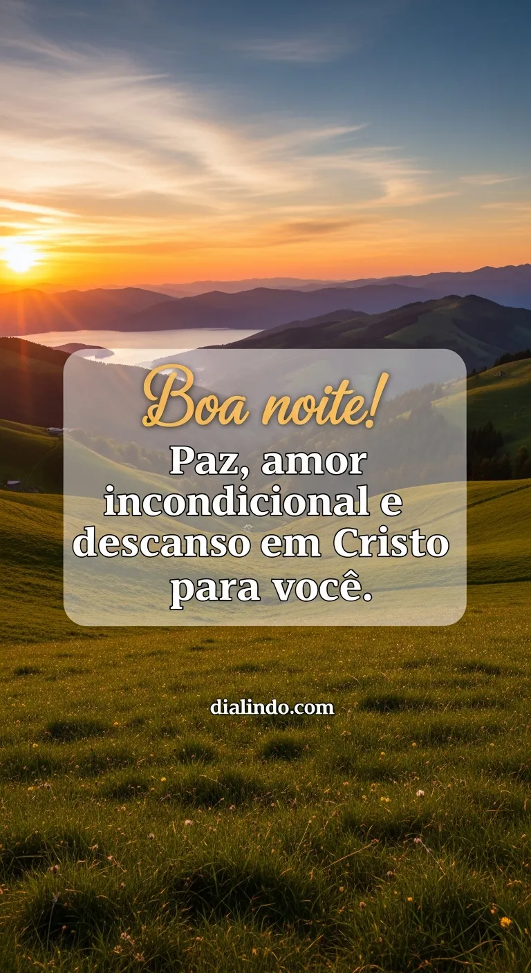 Descanso em Cristo, Paz Noturna.