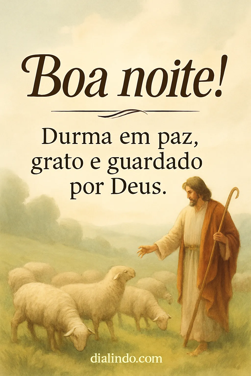 Descanso Divino: Gratidão e Paz.