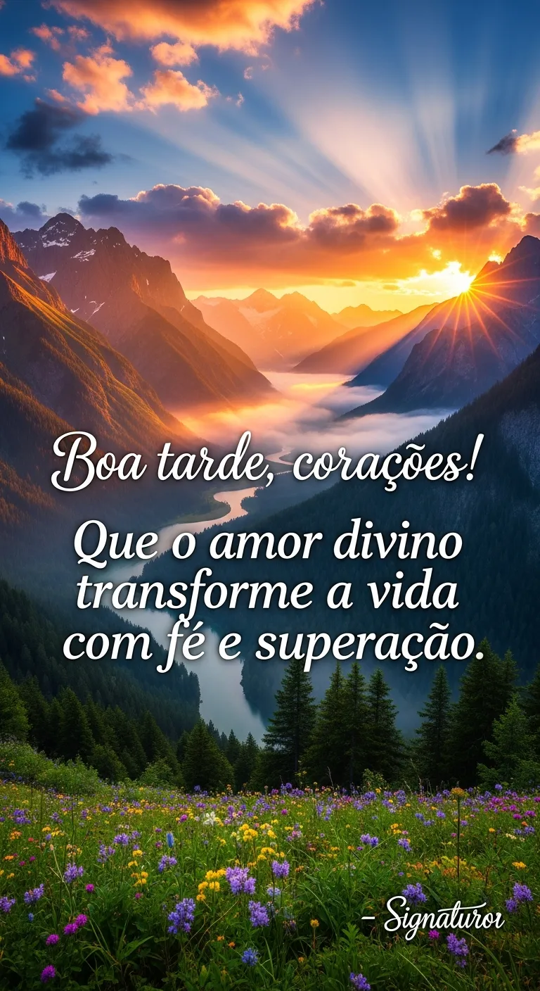 Amor Divino: Fé Transforma