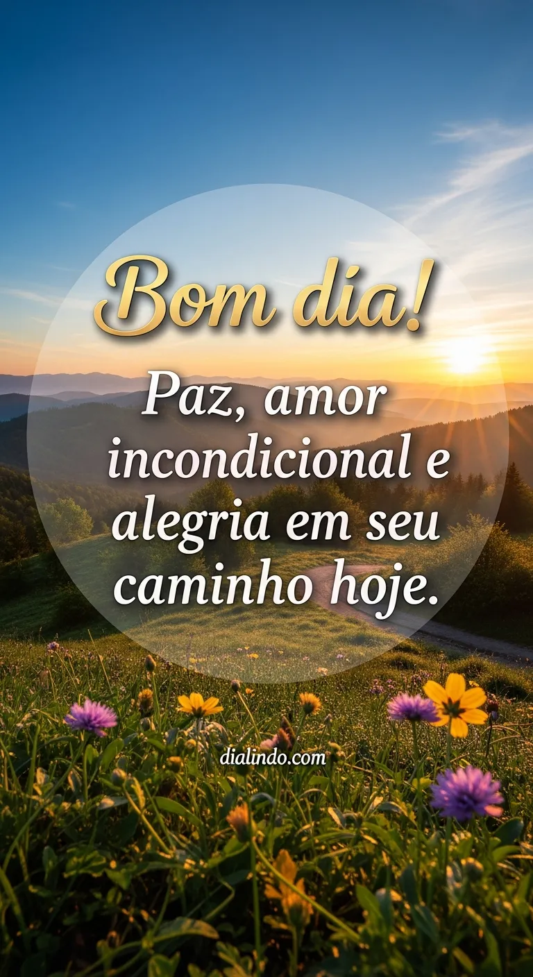 Amanhecer de Paz Radiante