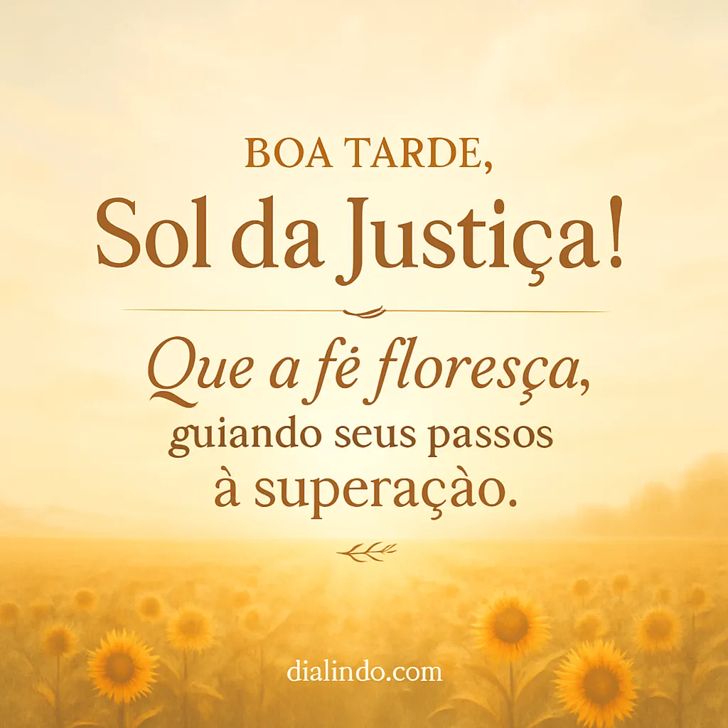 Justiça Iluminada: Fé Superadora