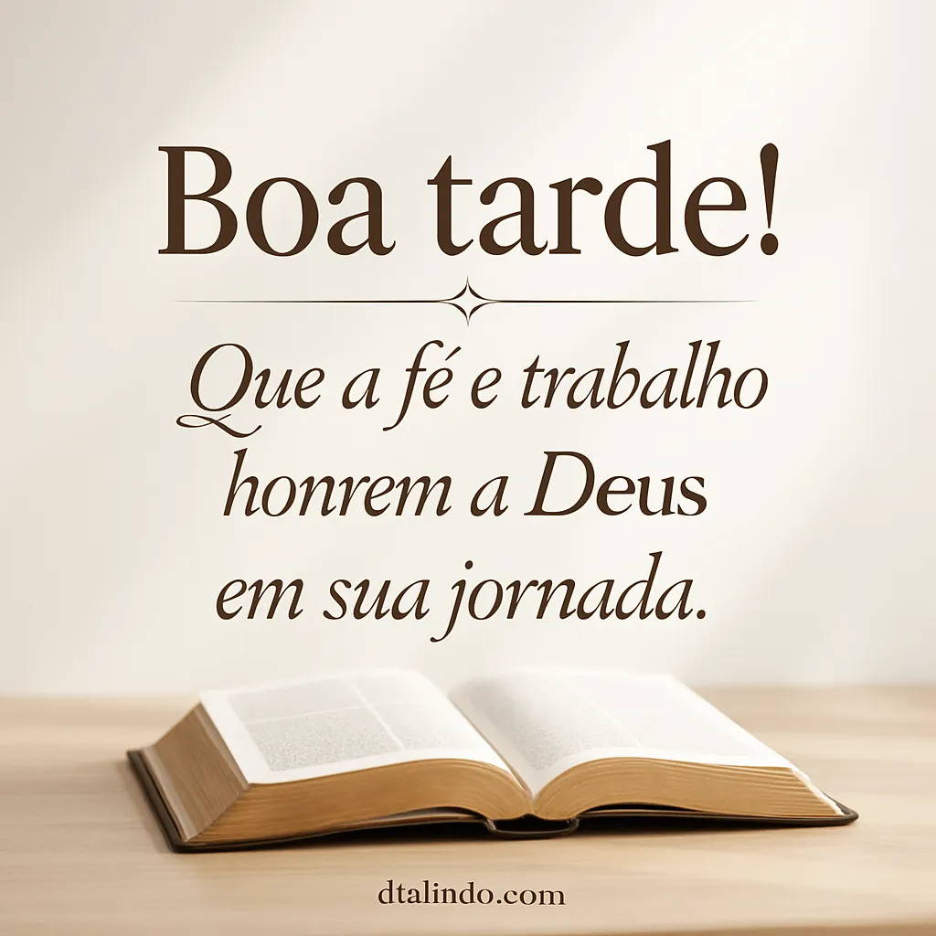 Fé ativa, jornada abençoada. - Imagem inspiradora