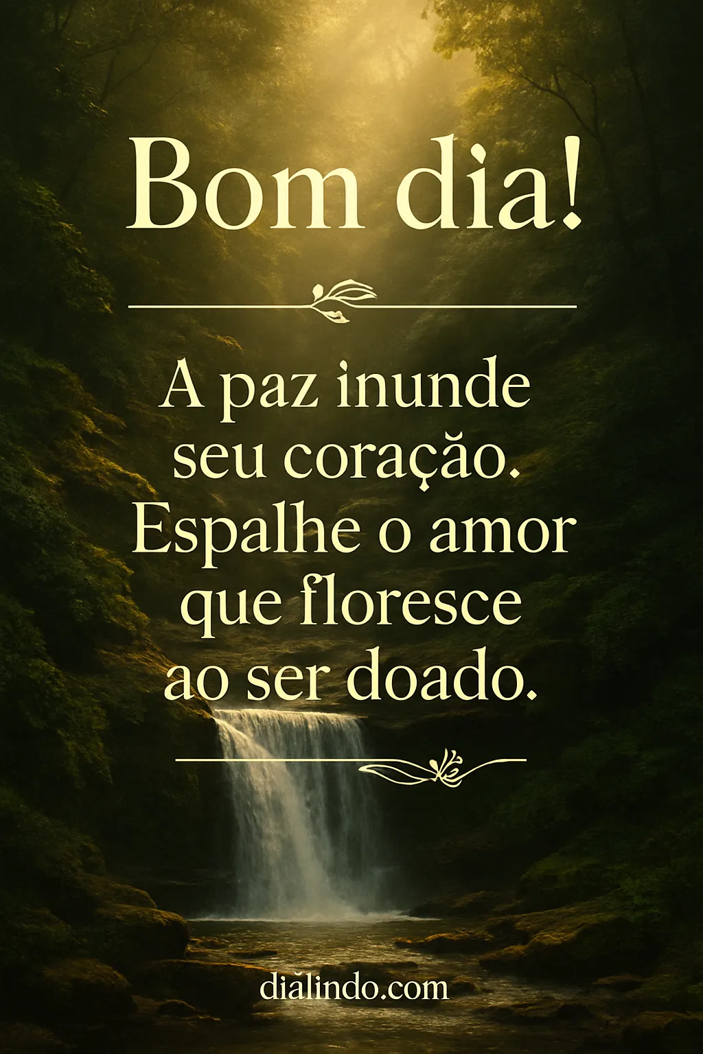 Doar Amor Floresce a Paz