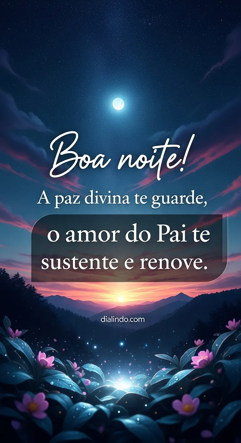 Amparo Divino: Paz Renovadora.