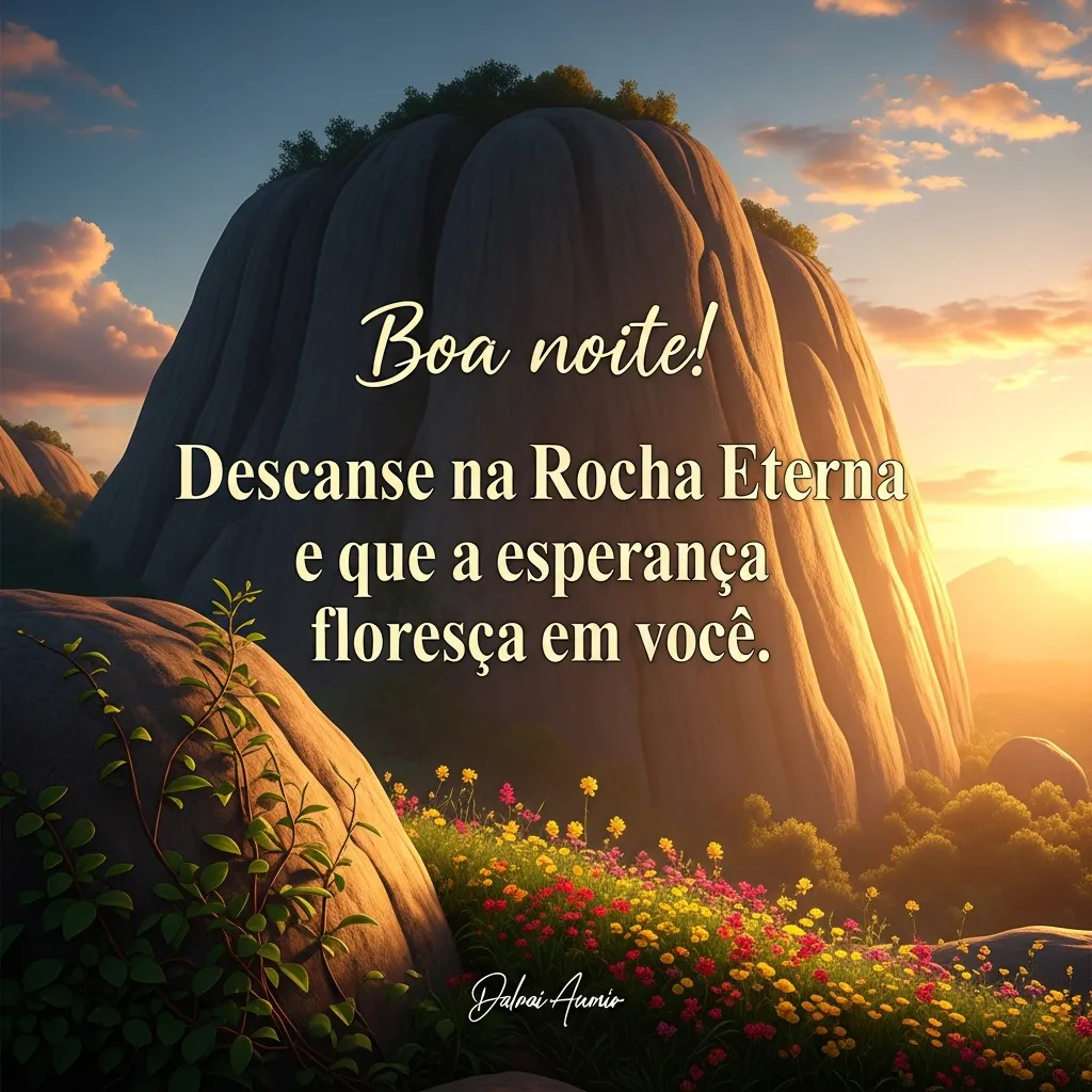 Floresça na Rocha Adormecida