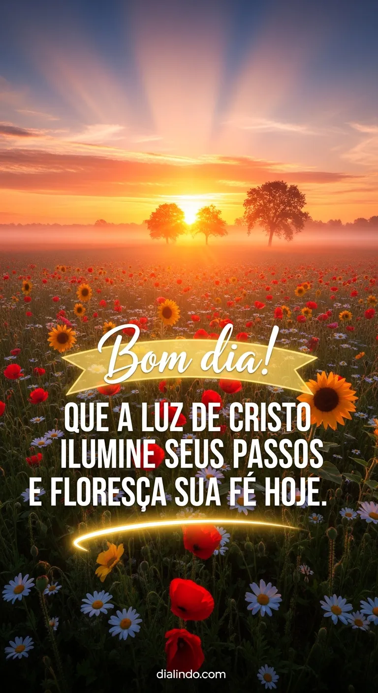 Passos Iluminados, Fé Florescente