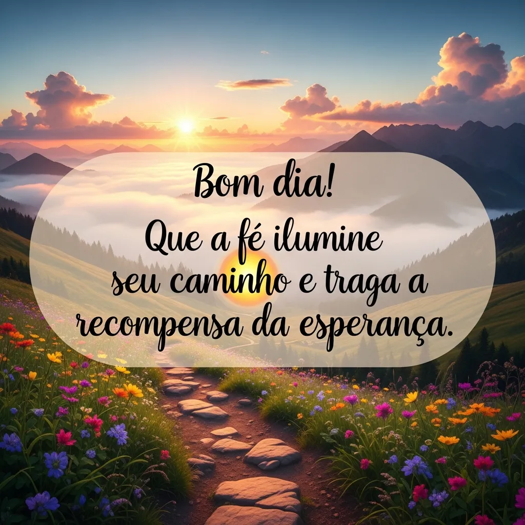 Luz, Fé, Recompensa Esperançosa.