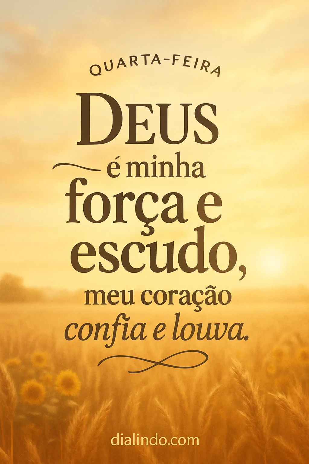 Confiança Divina: Coração Louvando