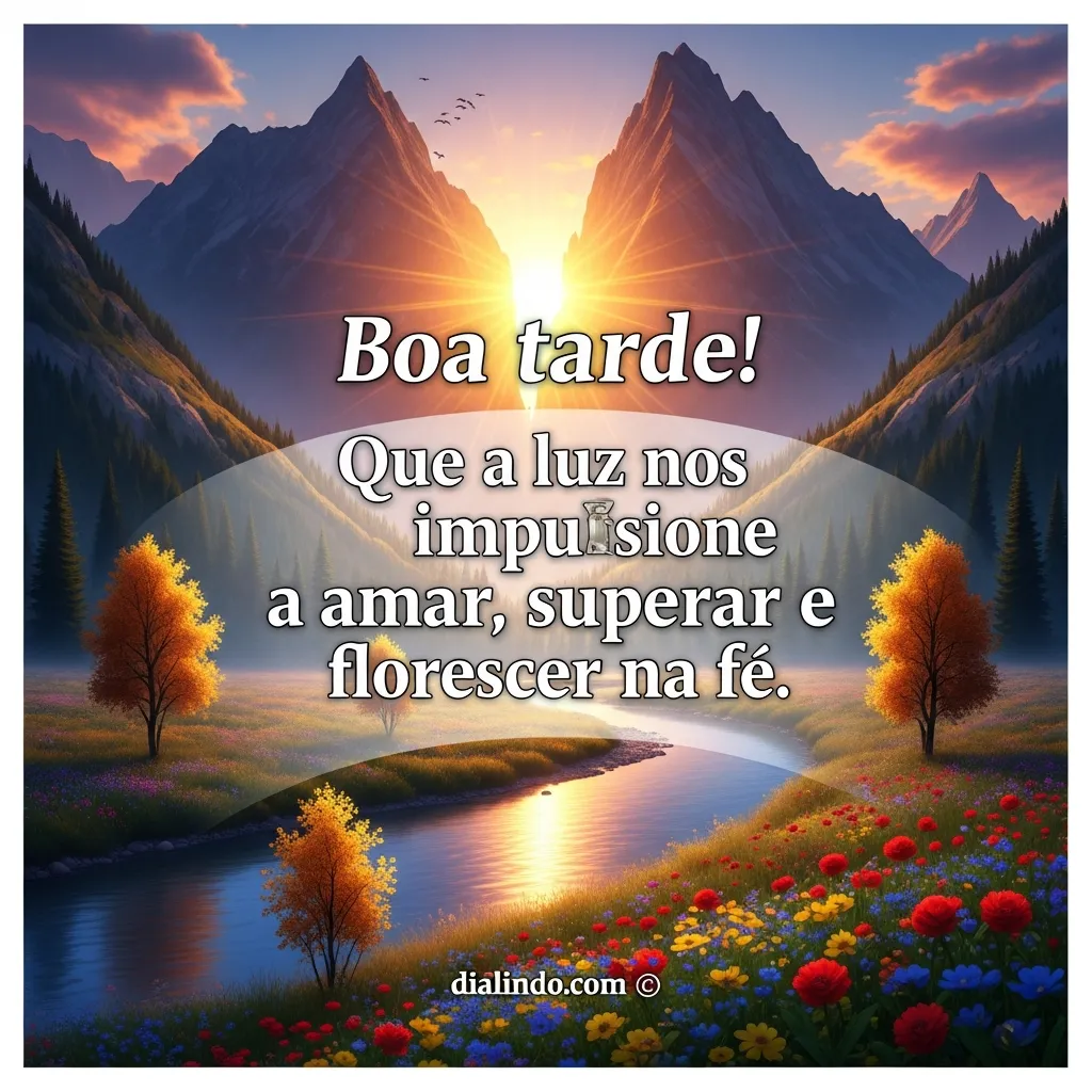 Luz, Amor, Fé: Florescer Sempre