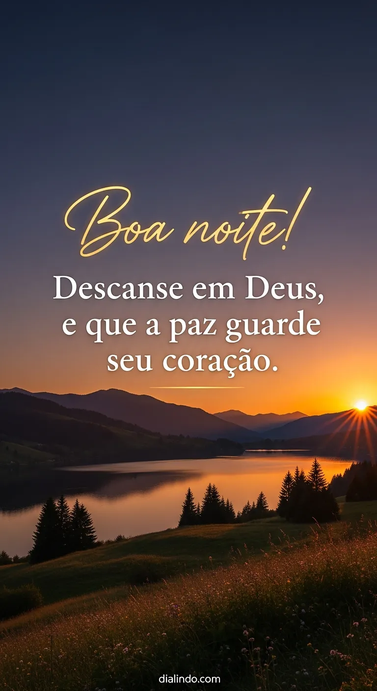 Paz Divina no Descanso