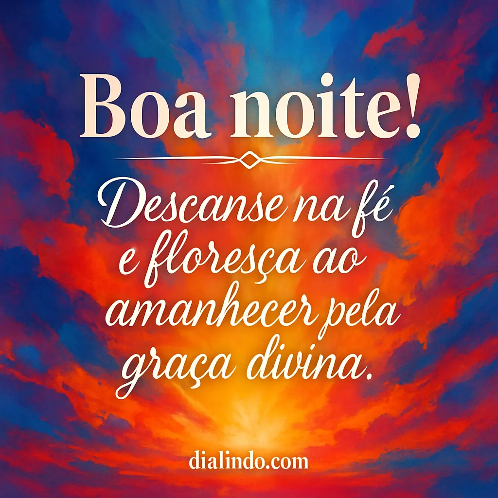 Fé Noturna, Aurora Florescente