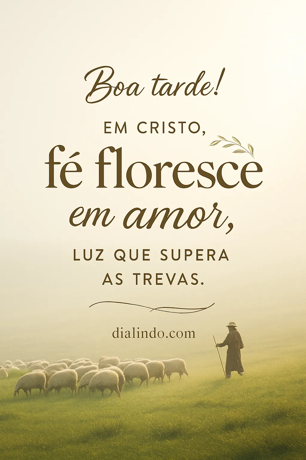 Luz Amorosa em Cristo.