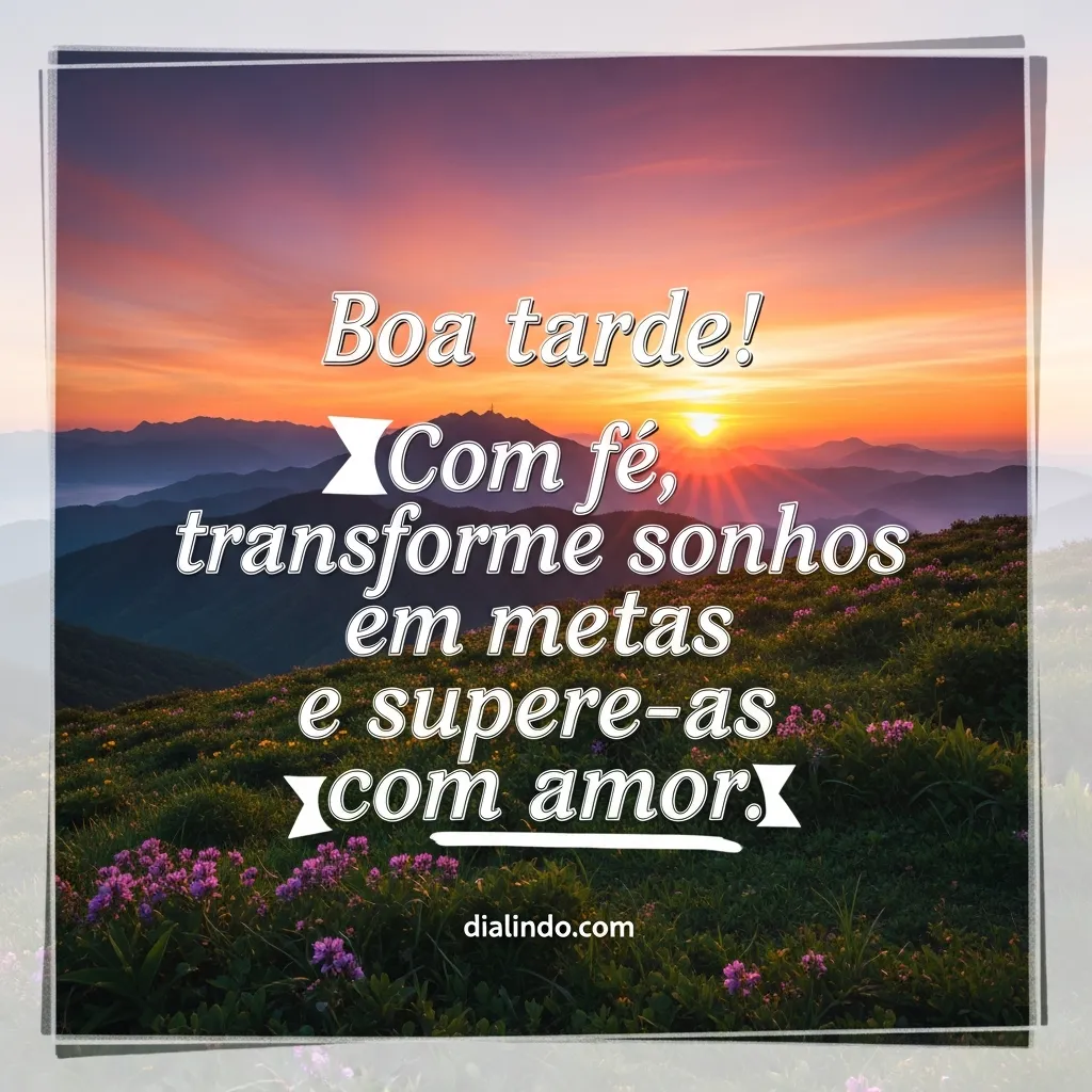 Fé, Metas, Amor: Conquiste!