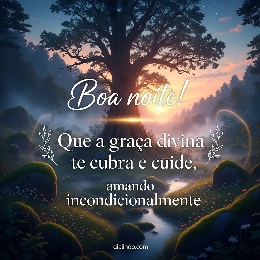 Graça, Cuidado, Amor Noturno.