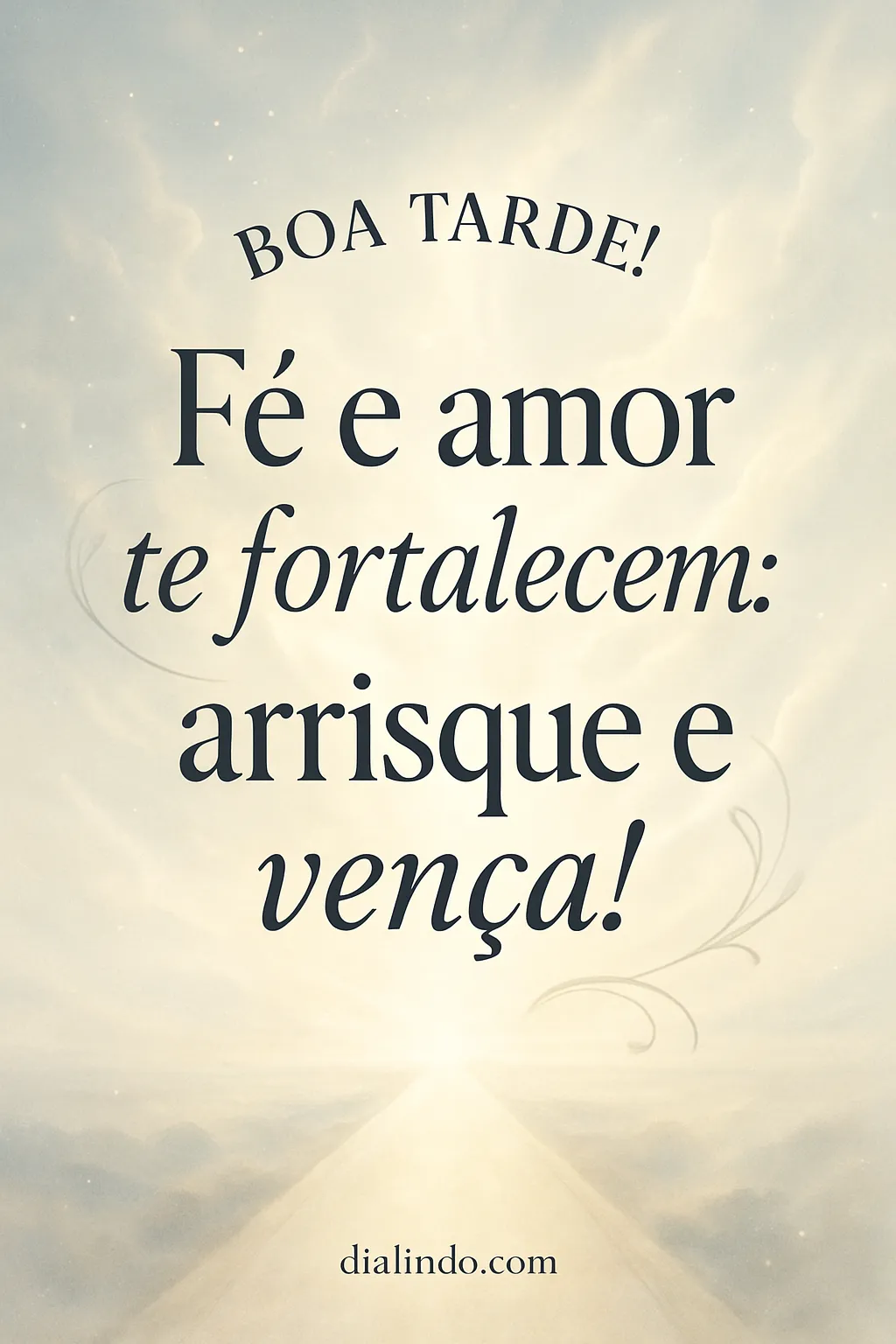 Fé, Amor, Risco: Vitória!