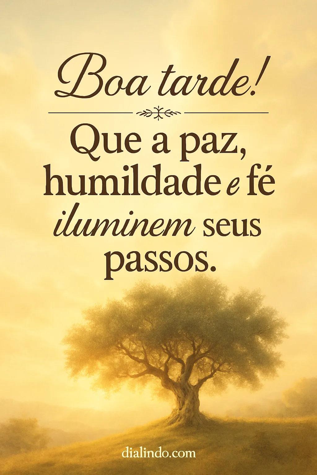 Tríade Iluminada: Paz, Fé, Rumo