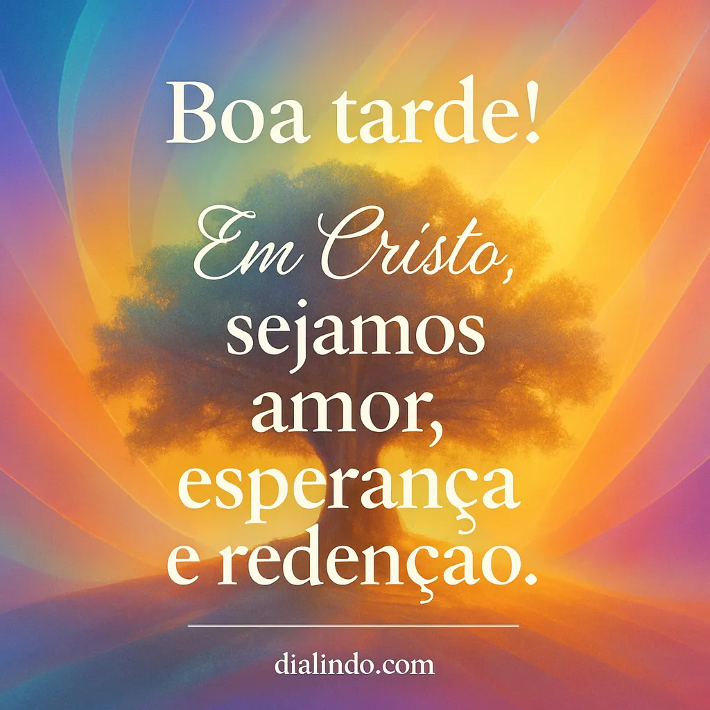 Cristo: Amor Redentor Esperançoso