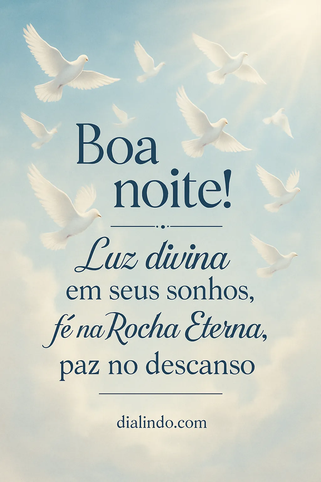 Descanso na Rocha Iluminada