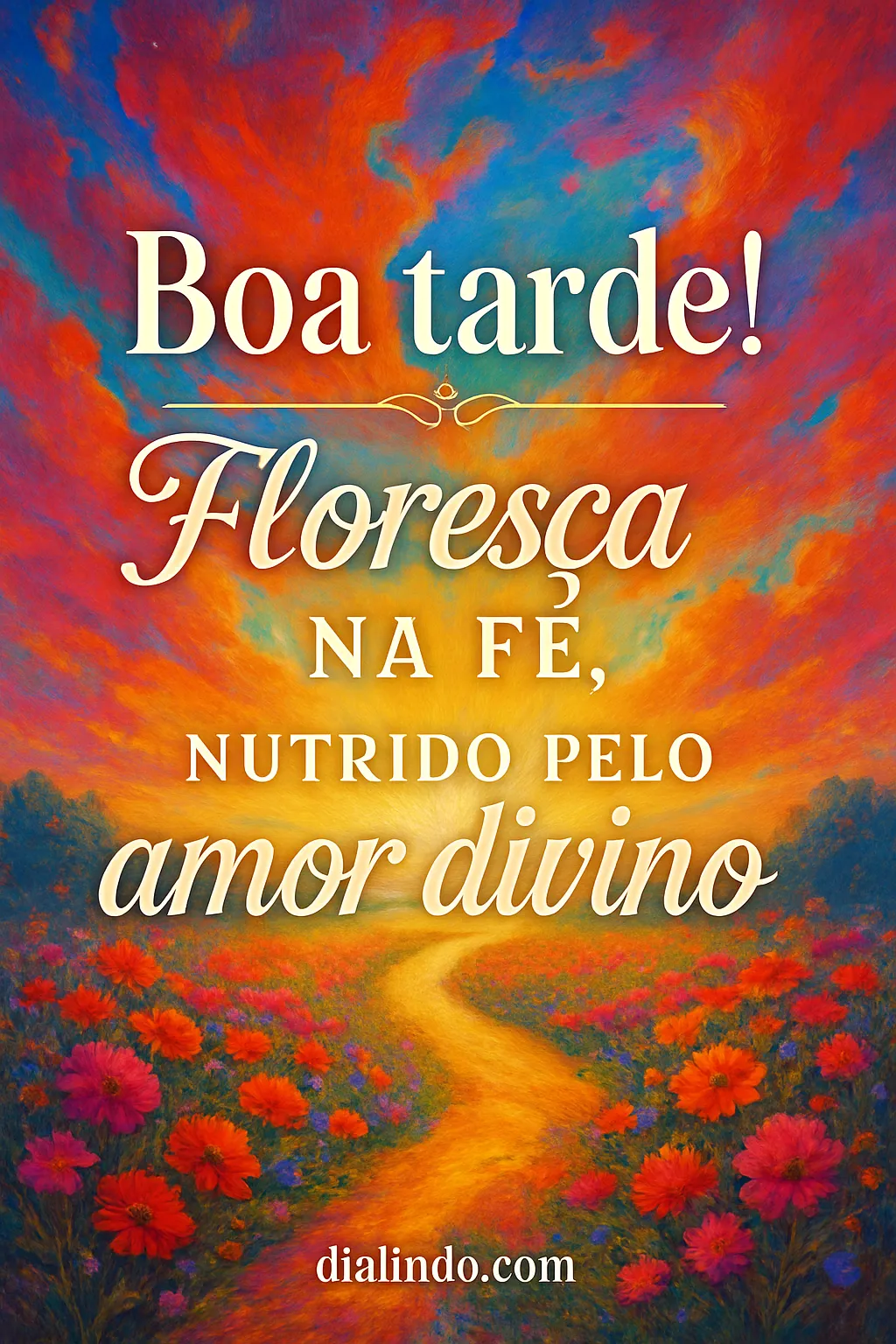Amor Divino: Florescer na Fé