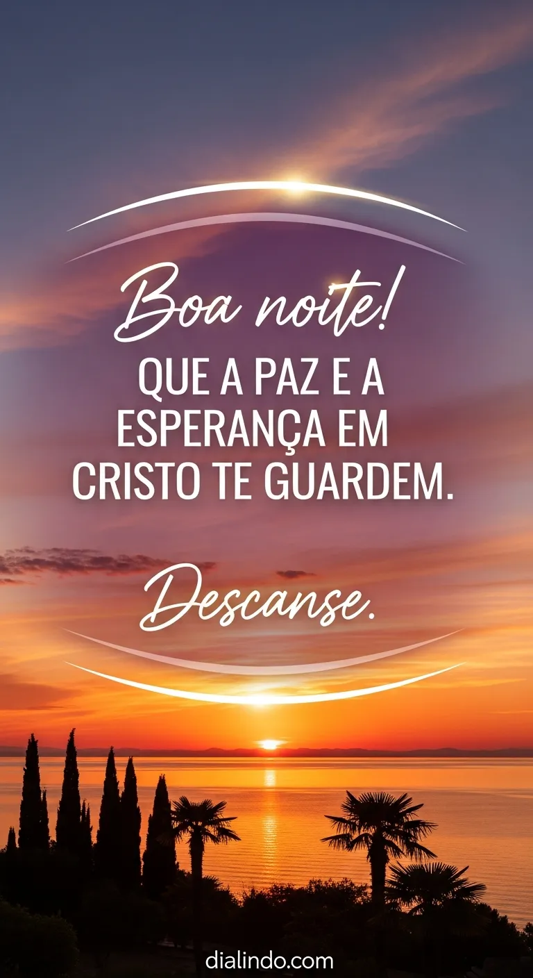 Cristo: Repouso em Paz e Esperança