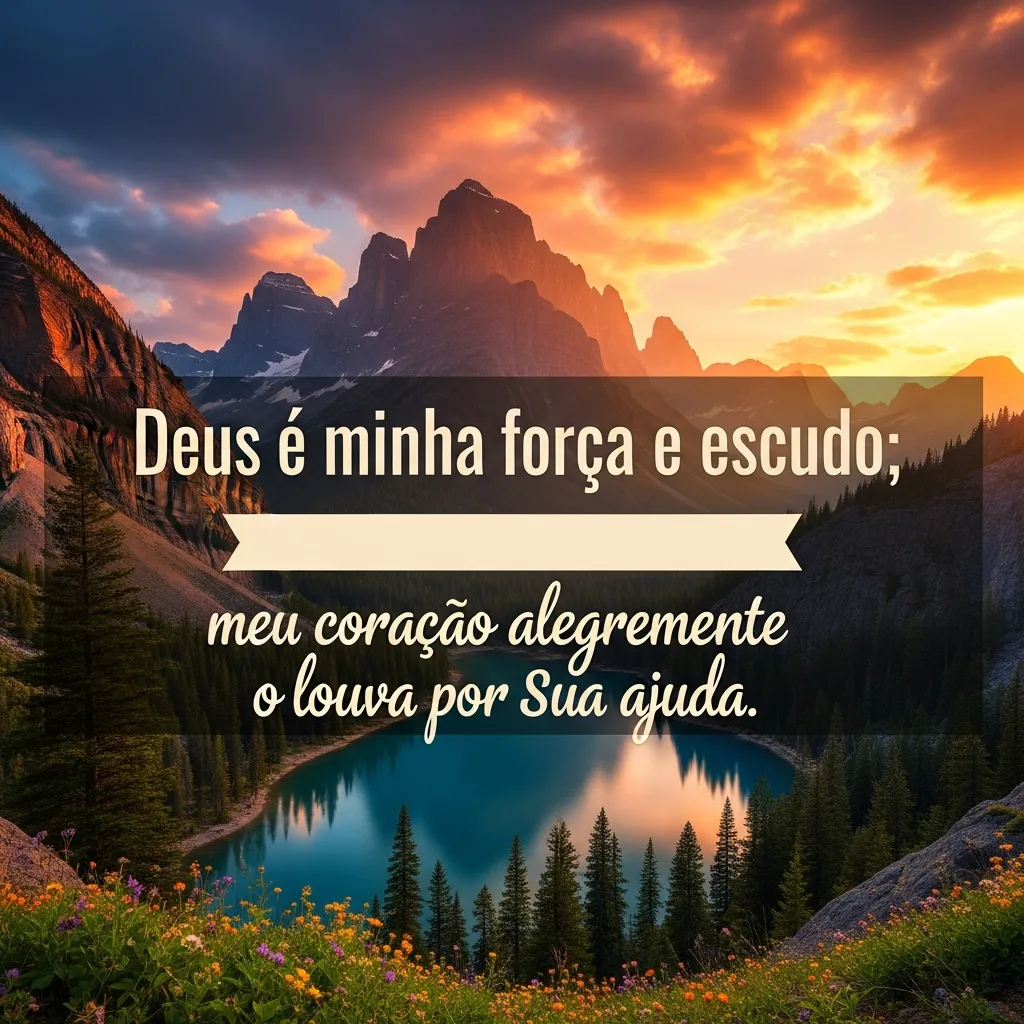 Louvor Alegre, Escudo Divino.