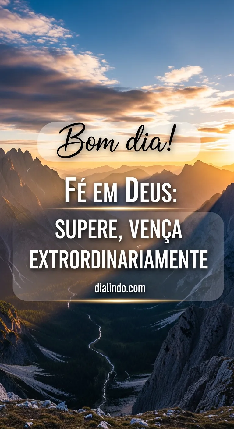 Fé: Vitória Extraordinária Almejada