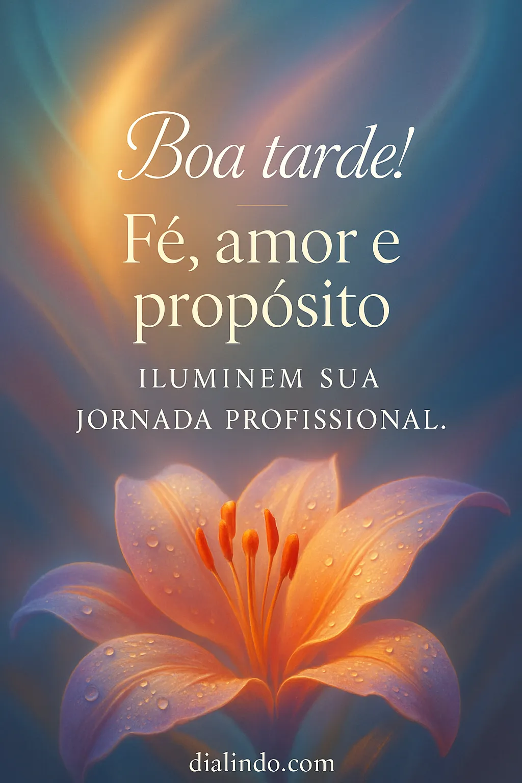 Luz Profissional: Fé, Amor, Propósito