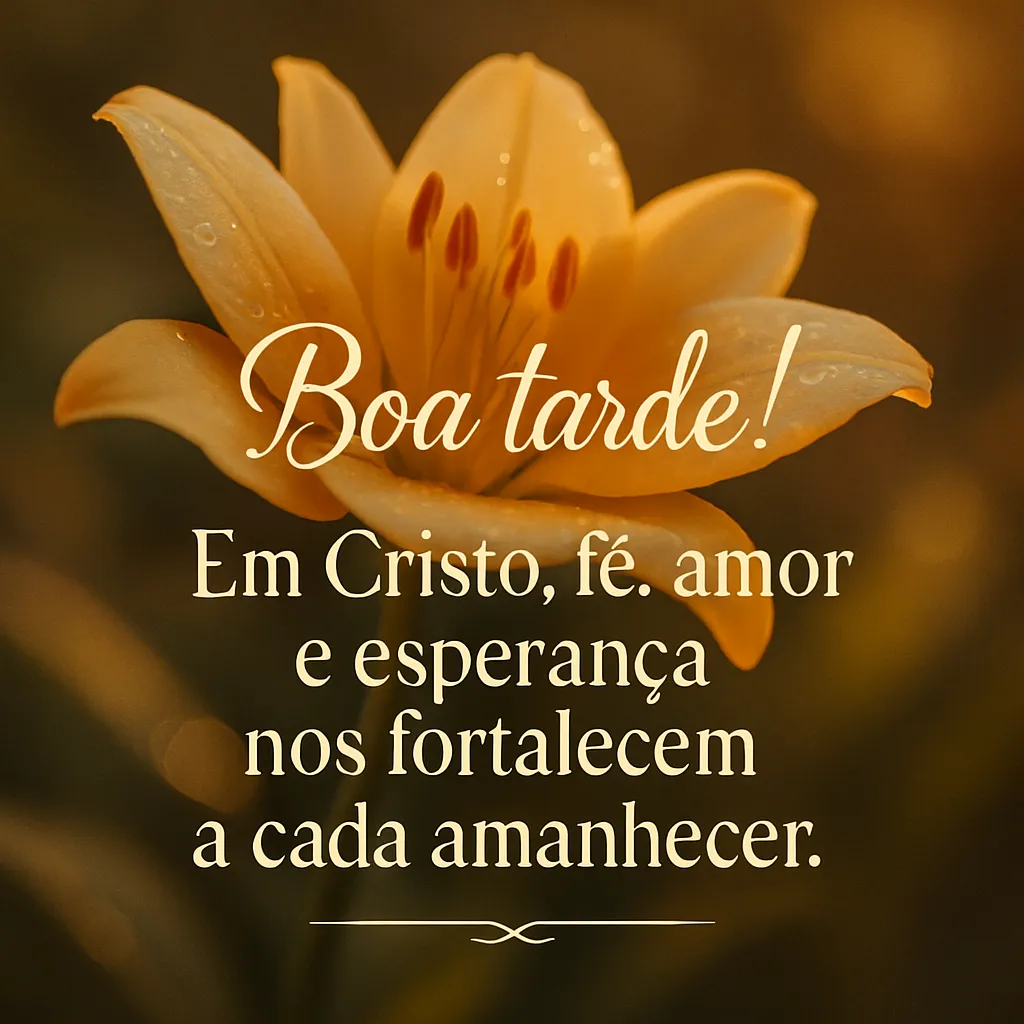 Alvorada em Cristo: Tríade Vital.