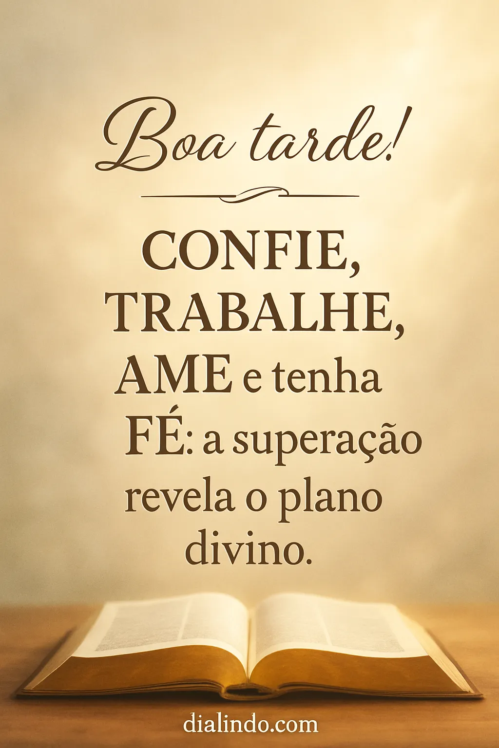 Superação: Plano Divino Revelado