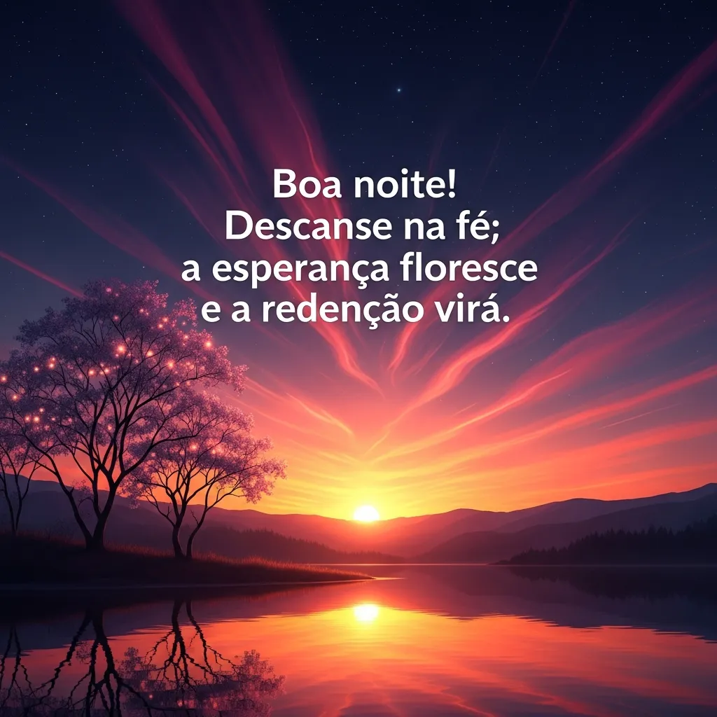 Noite de Fé Redentora.