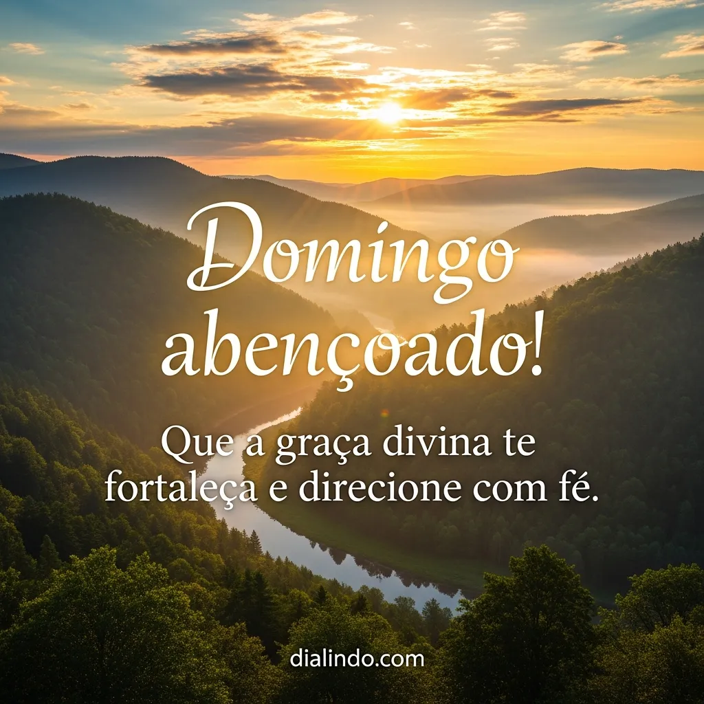 Domingo: Graça, Força e Caminho.