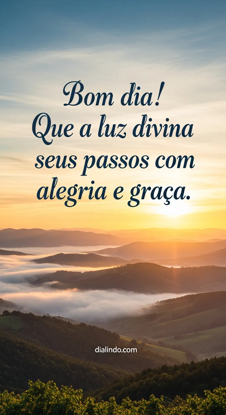 Passos Iluminados em Graça.