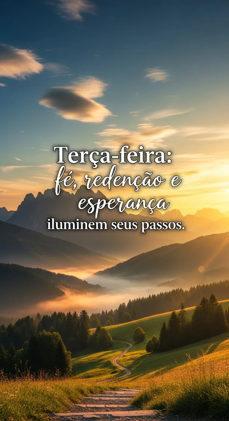 Terça: Rumo Iluminado pela Fé.