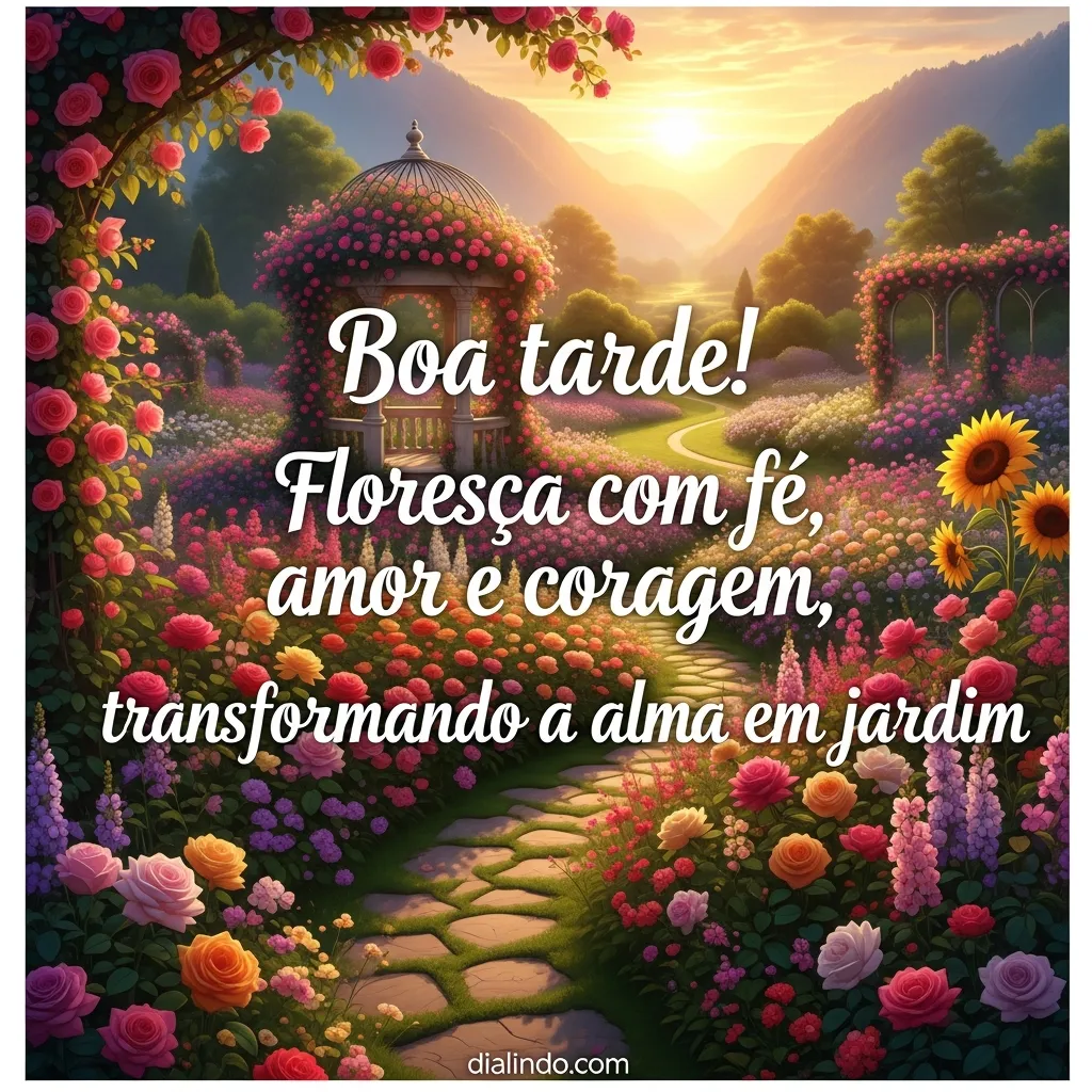 Alma florida: jardim interior