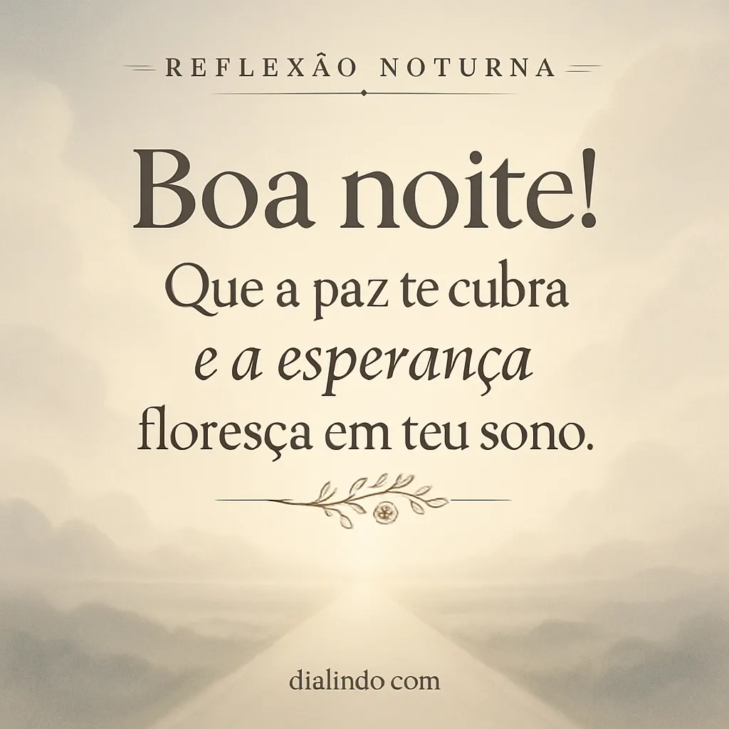 Sono: Paz que Floresce.