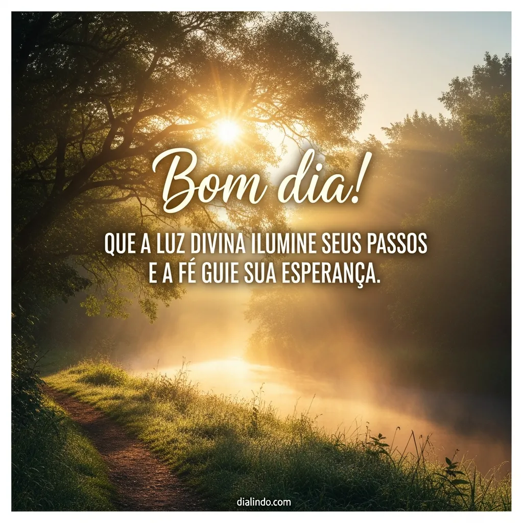 Alvorada de Luz e Esperança.