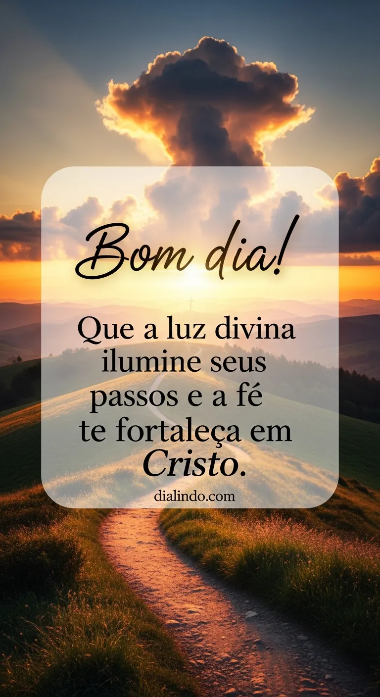 Raiar Divino em Cada Passo