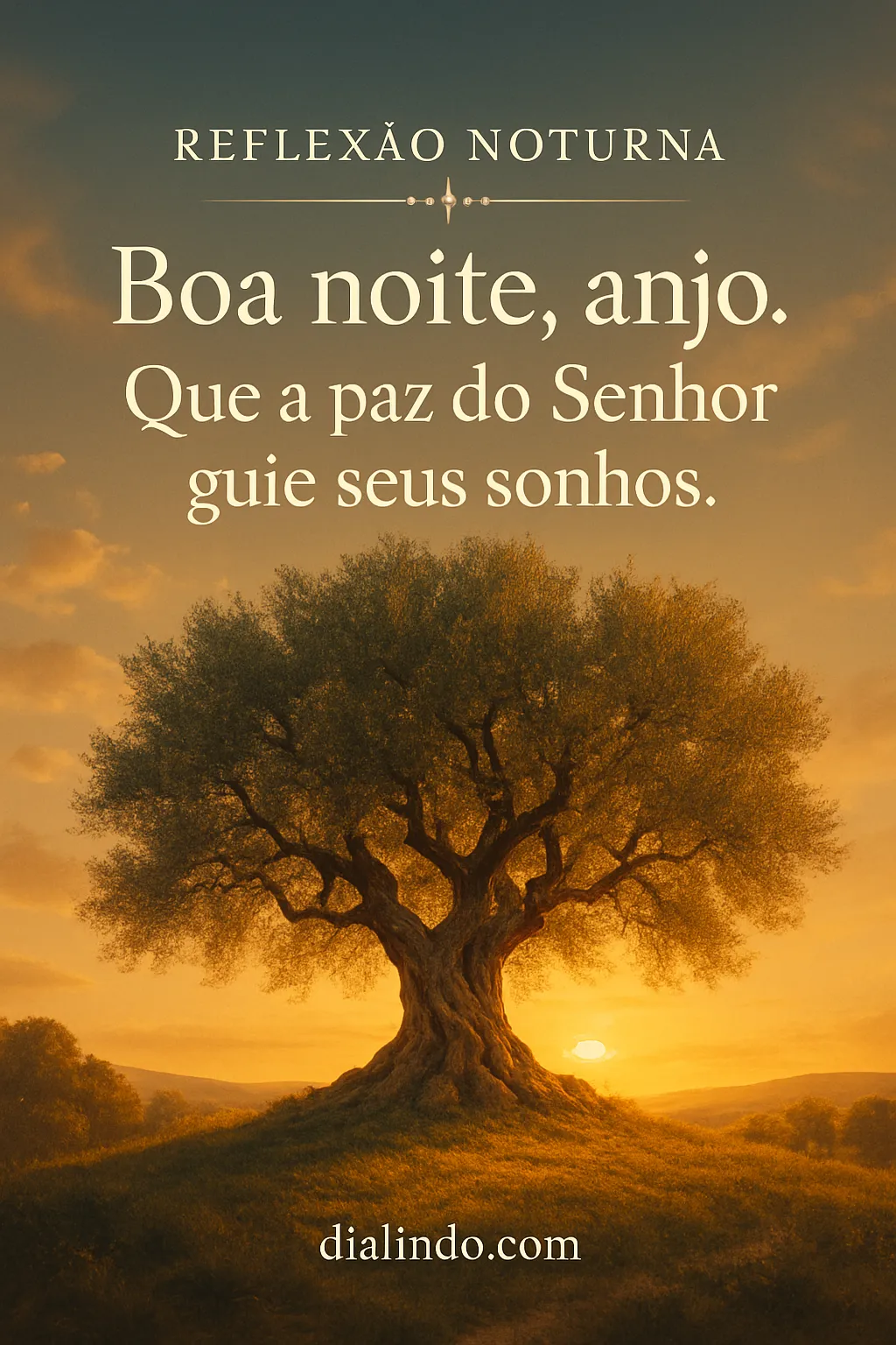 Anjo Adormecido, Paz Divina