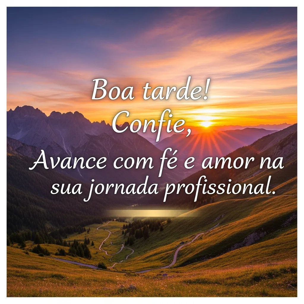 Trilhe o Amor Profissional.