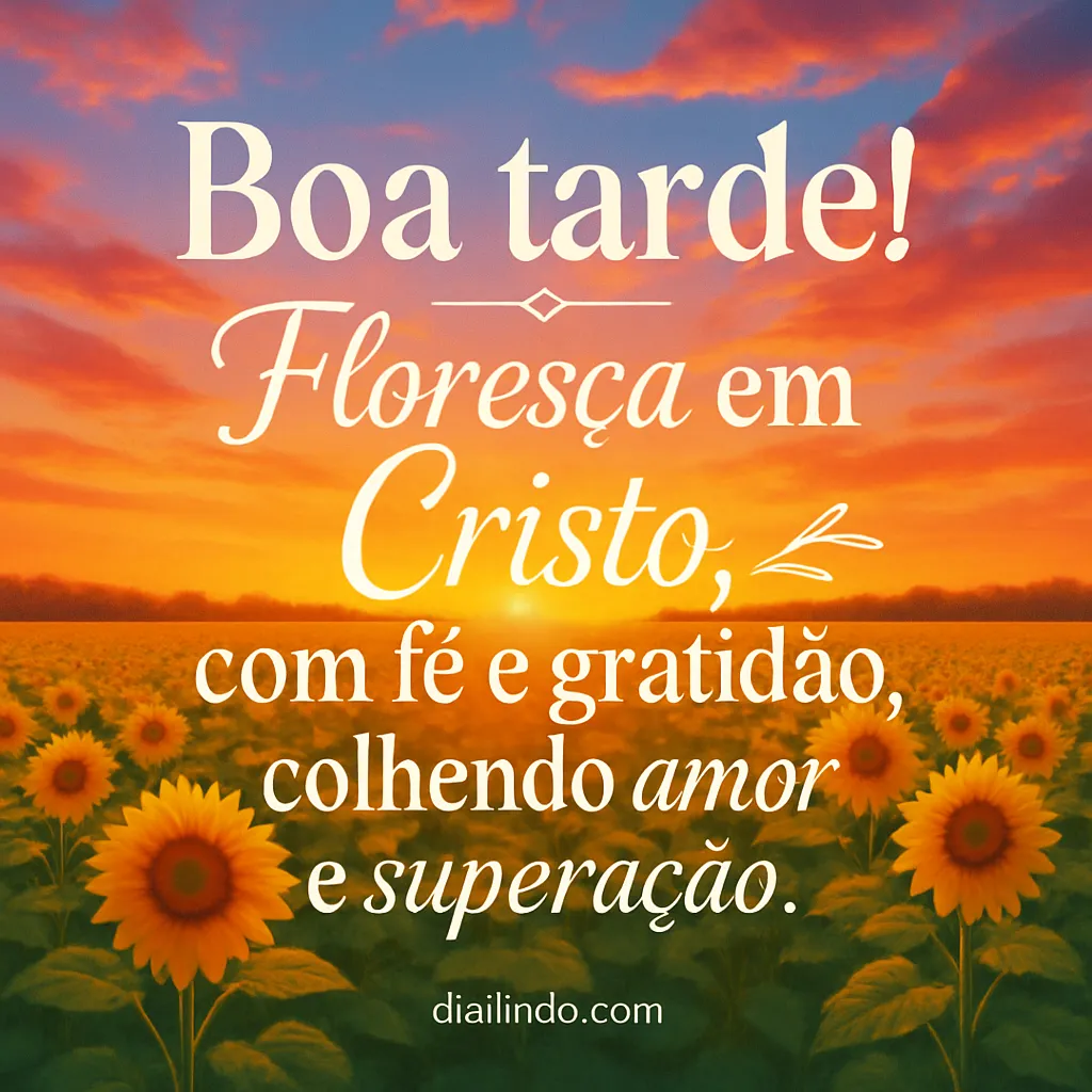 Cristo: Florescer, Amor e Colheita