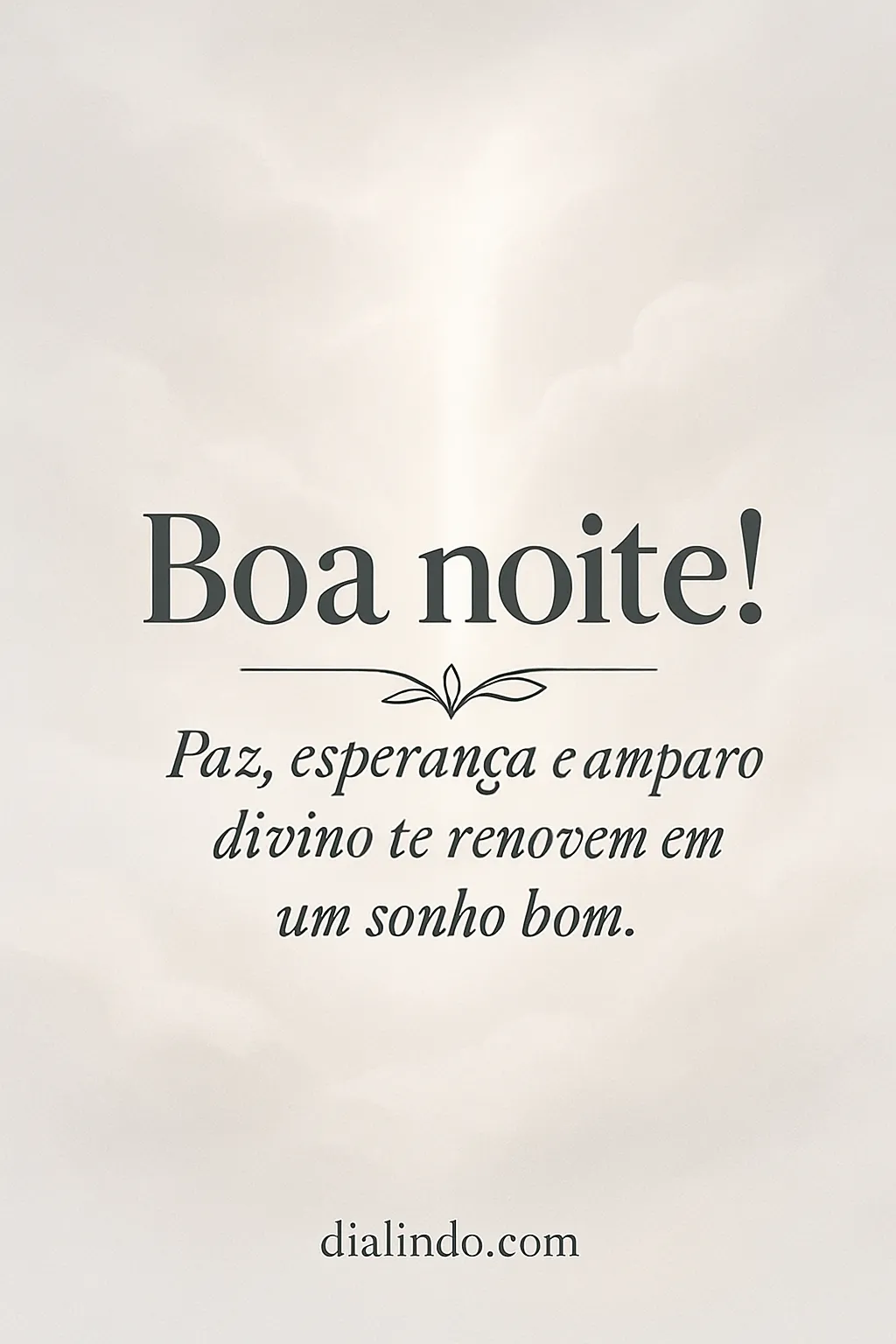 Sonho bom: Divina Renovação Noturna