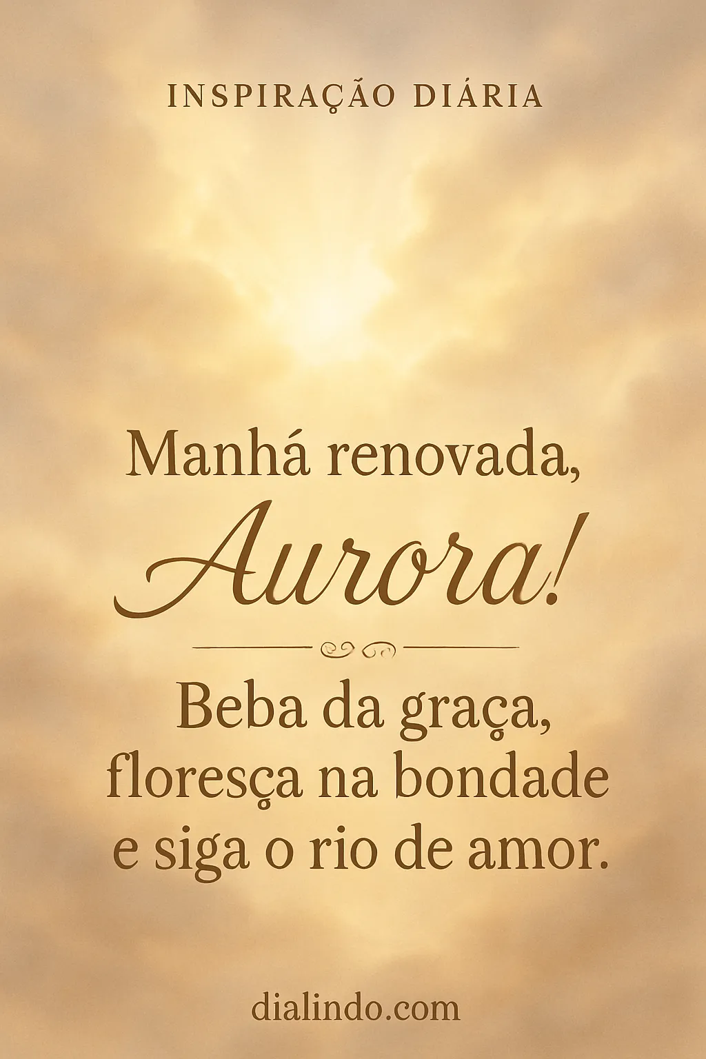 Aurora: Rio de Amor Florescido