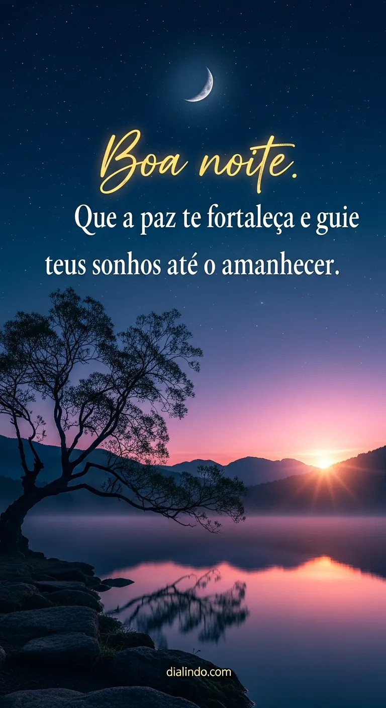 Paz noturna, sonhos guiados