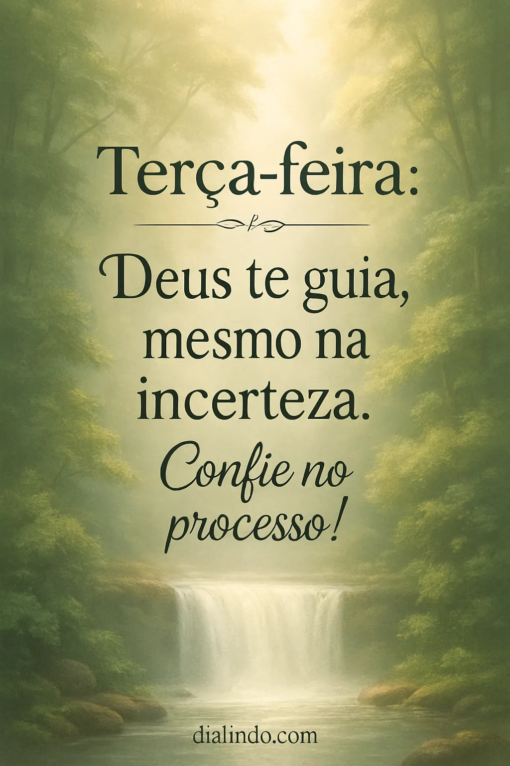 Terça: Guia na Incerteza