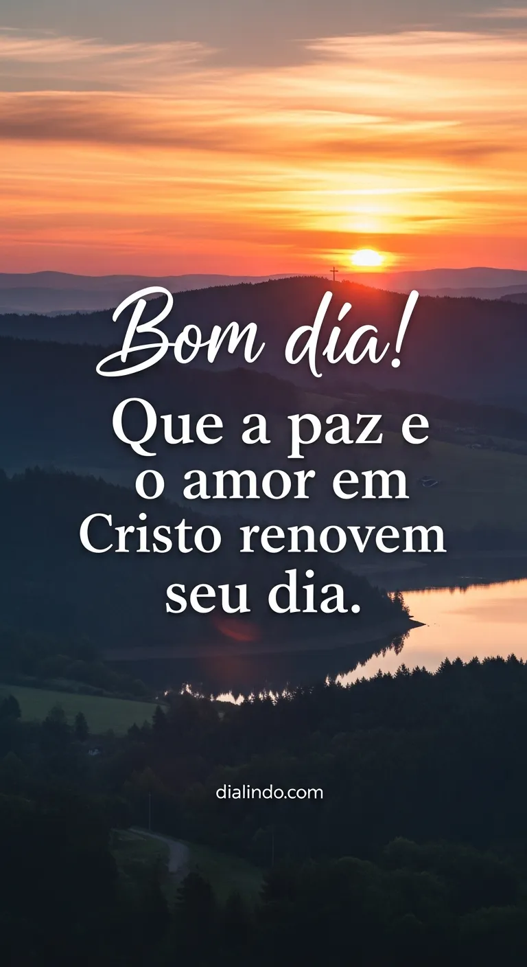 Cristo: Novo Amanhecer do Amor
