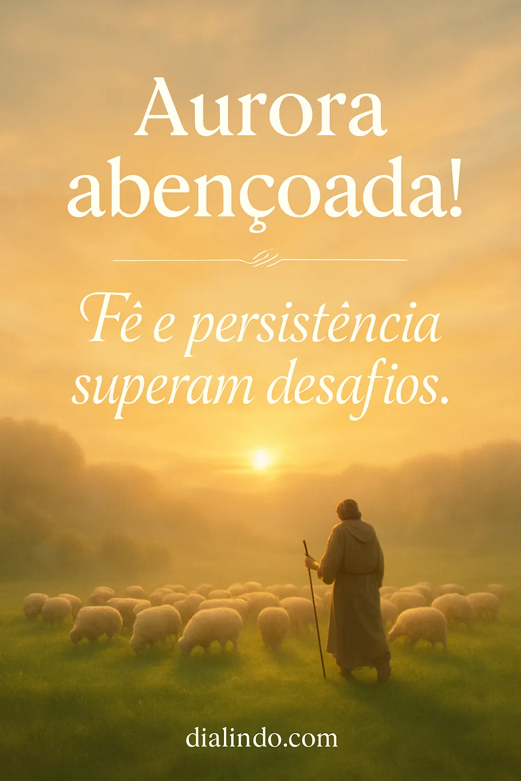 Aurora: Fé persistente renascida.