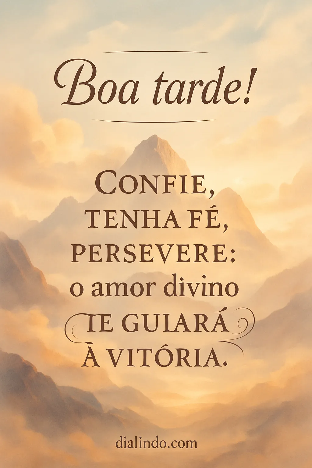 Amor Divino: Rumo à Vitória