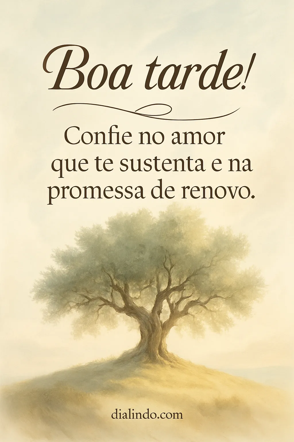 Amor Sustenta, Renovo Prometido.