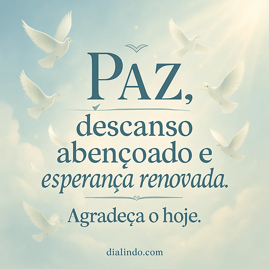 Âncora do Presente: Esperança Reabastecida