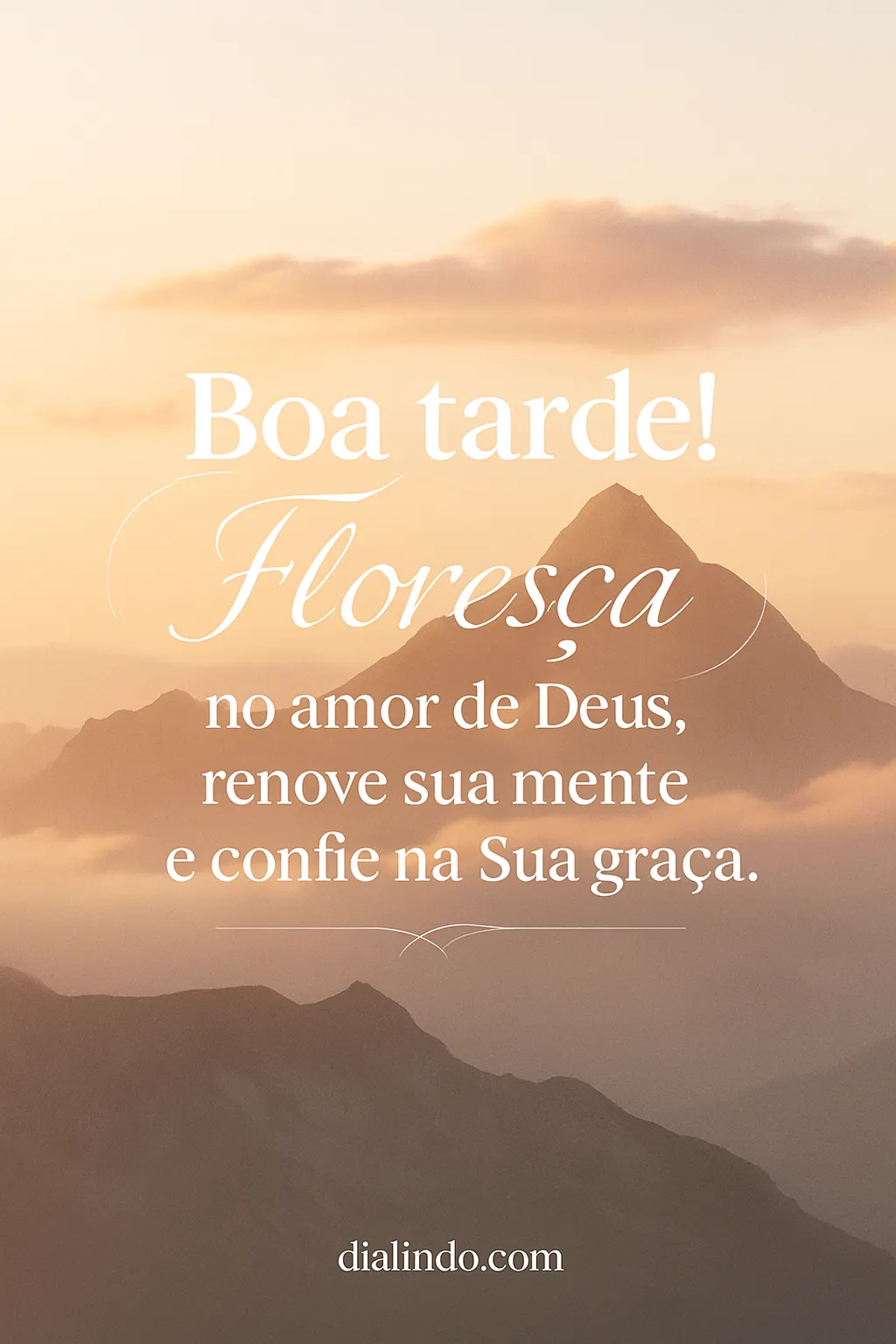 Amor Divino: Mente Renovada e Confiança.